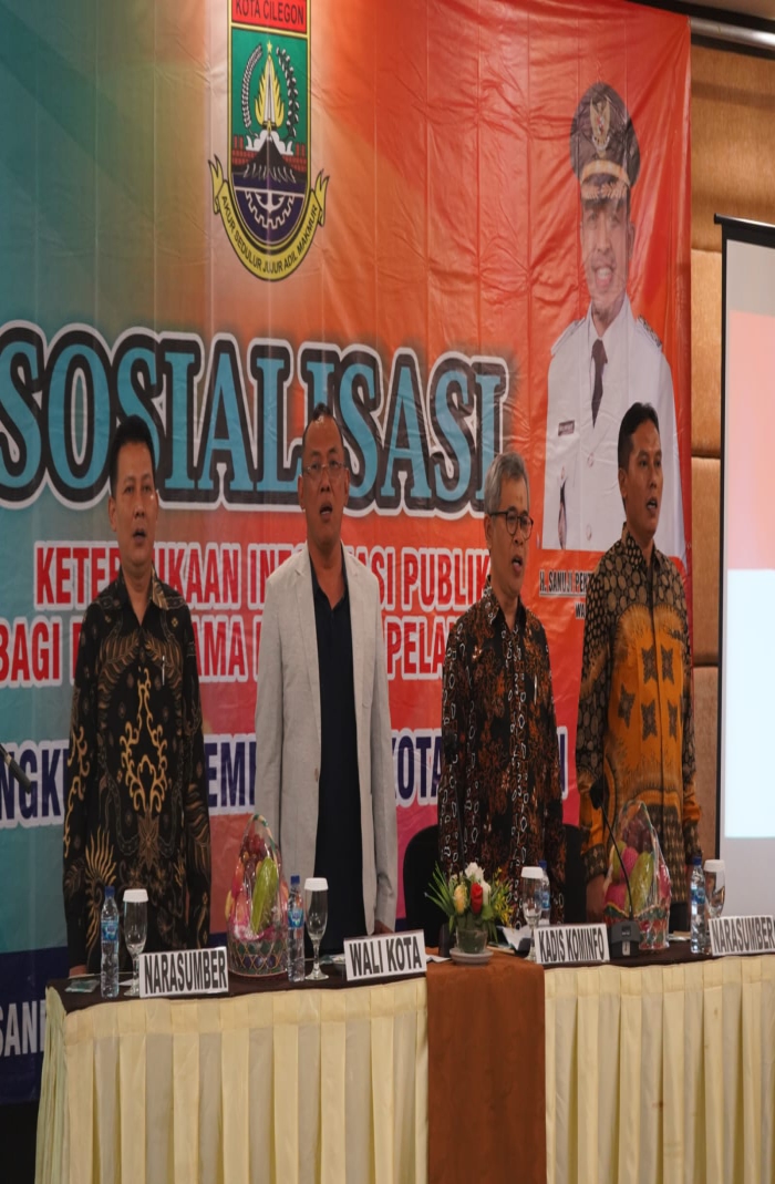 Diskominfo Cilegon Adakan Sosialisasi KIP, Helldy Ingin Cilegon Jadi Kota Transparan